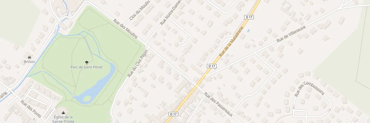 Plan du 4 Rue des Moulins à Morigny-Champigny