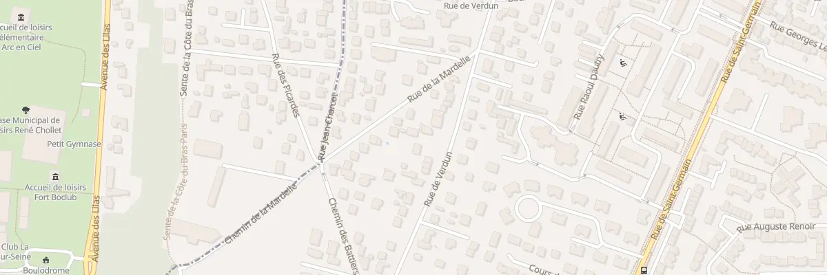 Plan du 24 Rue de Verdun à Cormeilles-en-Parisis