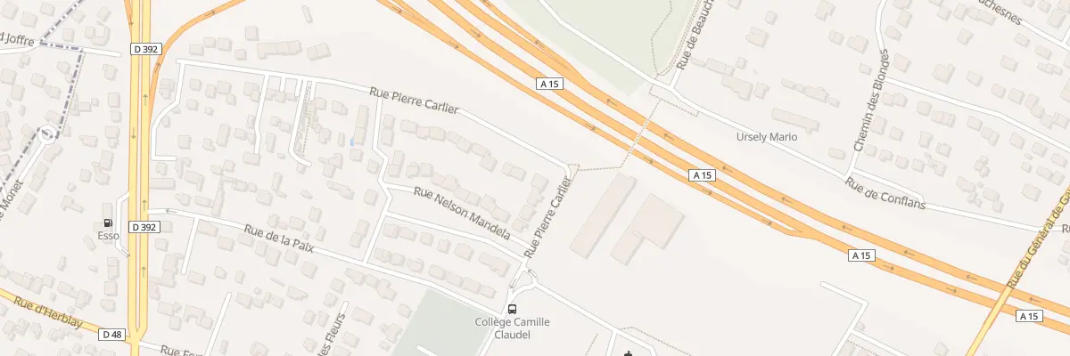 Plan du 52 Rue Pierre Carlier à Montigny-lès-Cormeilles