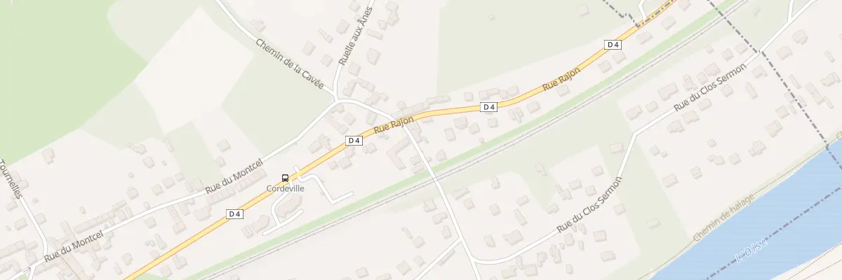 Plan du 11 Rue Rajon à Auvers-sur-Oise
