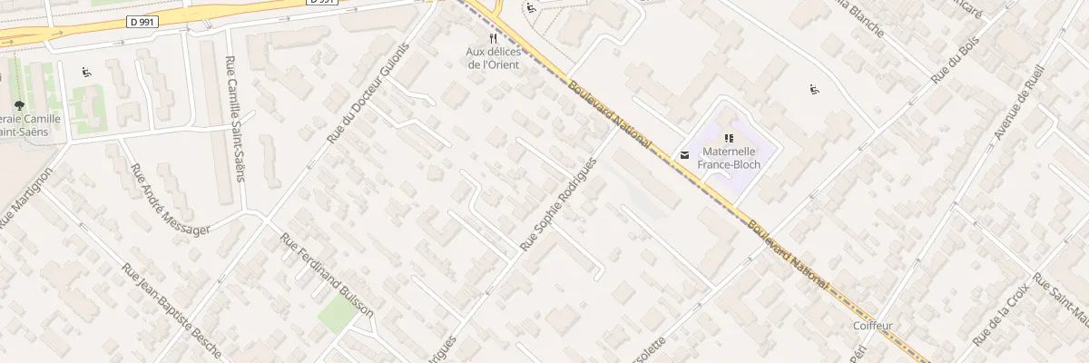 Plan du 79 Rue Sophie Rodrigues à Rueil-Malmaison