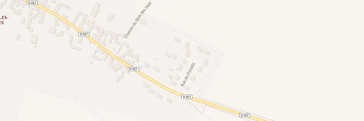 Plan du 9 Rue du Paradis à Pithiviers-le-Vieil