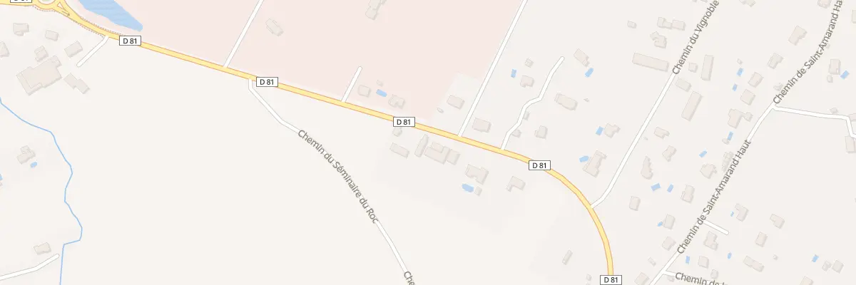 Plan du 280 Rte de Teillet à Albi