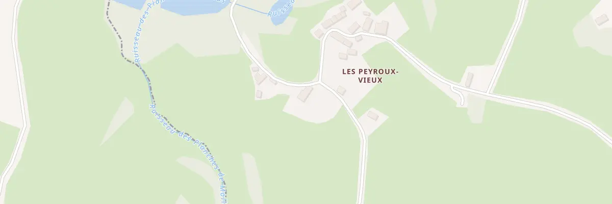 Plan du 12 Les Peyroux Vieux à Saint-Chabrais