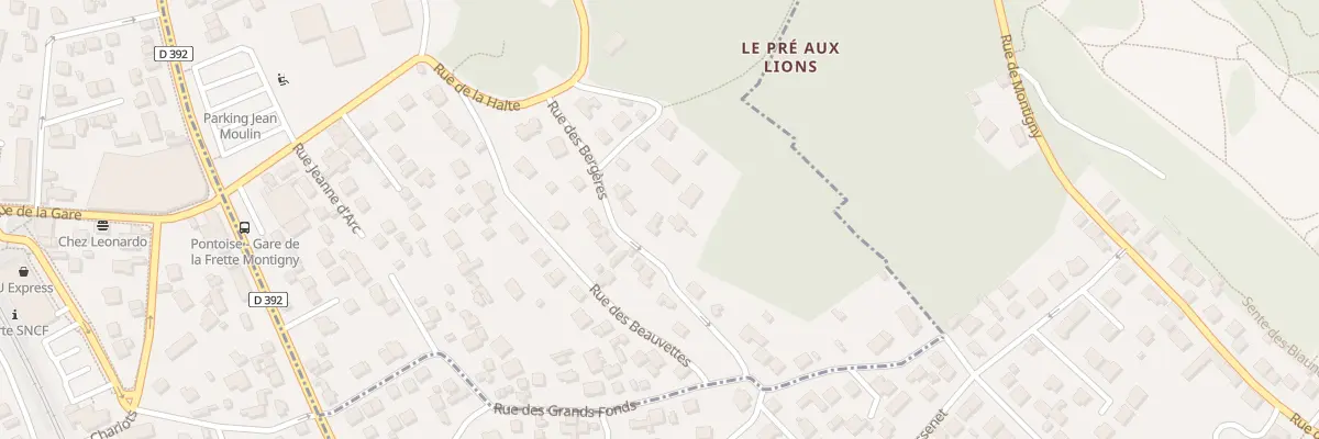 Plan du 9B Rue des Bergères à Montigny-lès-Cormeilles