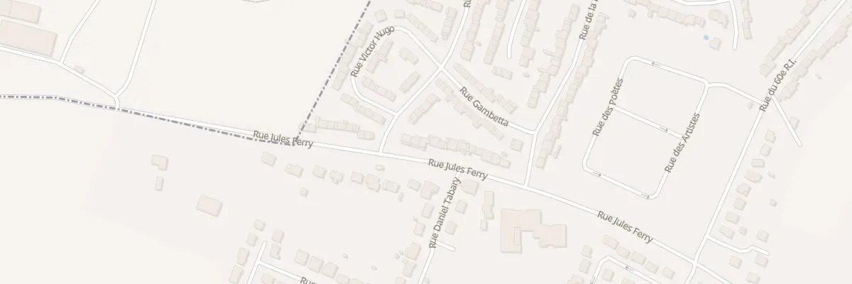 Plan du 19 Rue Jules Ferry à Ailly-sur-Somme