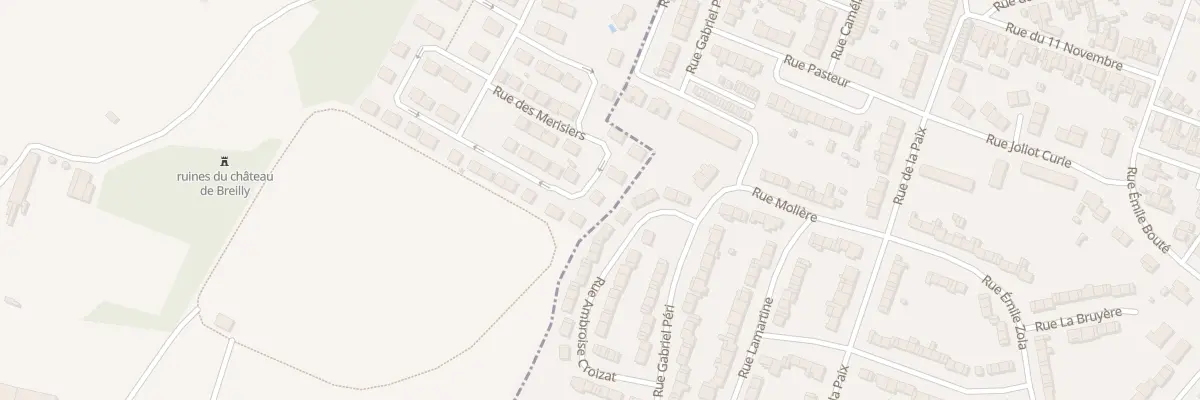 Plan du 19 Rue des Merisiers à Breilly