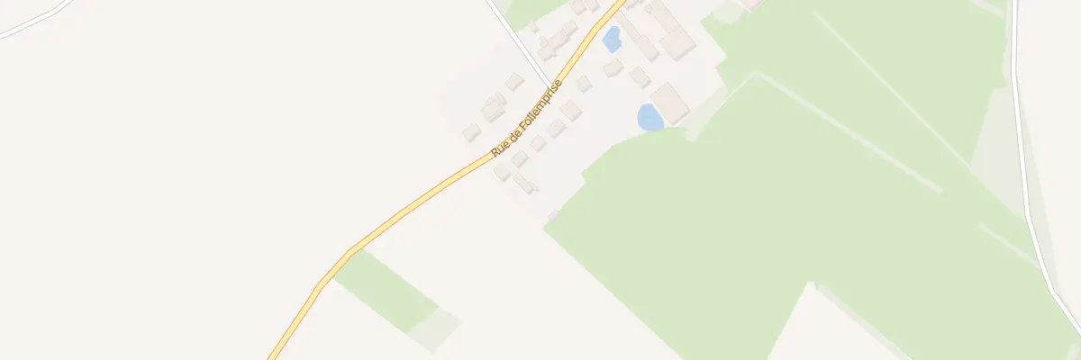 Plan du 781 Rue de Follemprise à Vignacourt