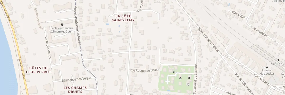 Plan du 27B Rue Rouget de l’Isle à Cormeilles-en-Parisis