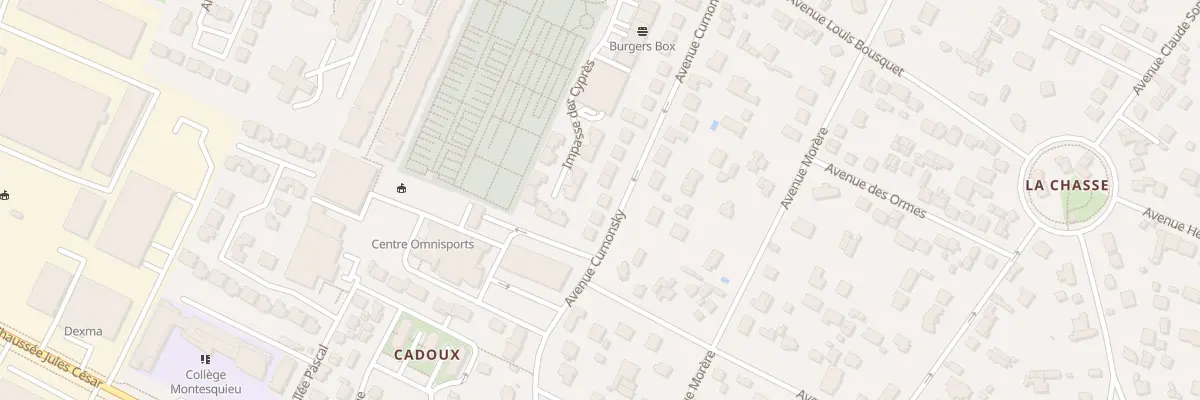 Plan du 39 Av Curnonsky à Beauchamp