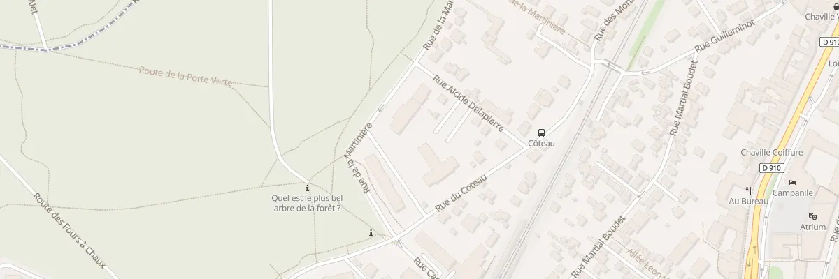Plan du 24 Rue du Coteau à Chaville