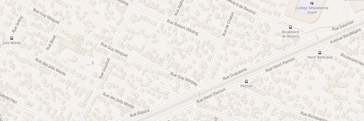 Plan du 101 Rue Guy Moquet à Sartrouville