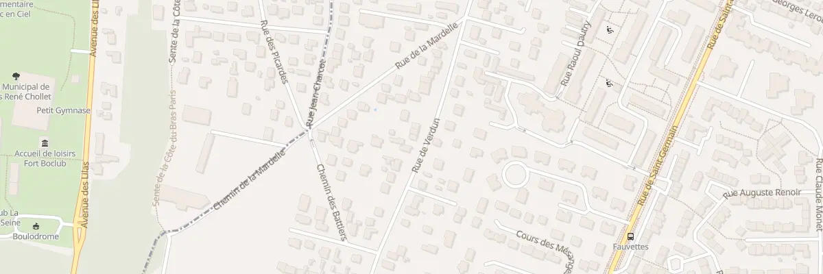 Plan du 34 Rue de Verdun à Cormeilles-en-Parisis