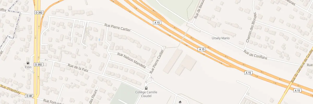 Plan du 52B Rue Pierre Carlier à Montigny-lès-Cormeilles