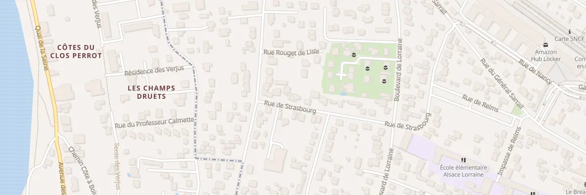 Plan du 78 Rue de Strasbourg à Cormeilles-en-Parisis