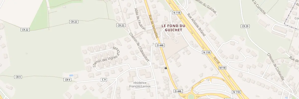 Plan du 65 Rue François Leroux à Orsay