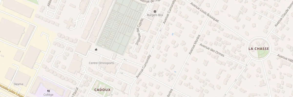 Plan du 41 Av Curnonsky à Beauchamp