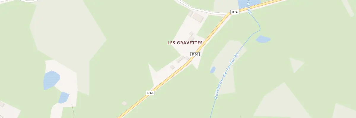 Plan du 5037 Des Gravettes à Saint-Silvain-sous-Toulx