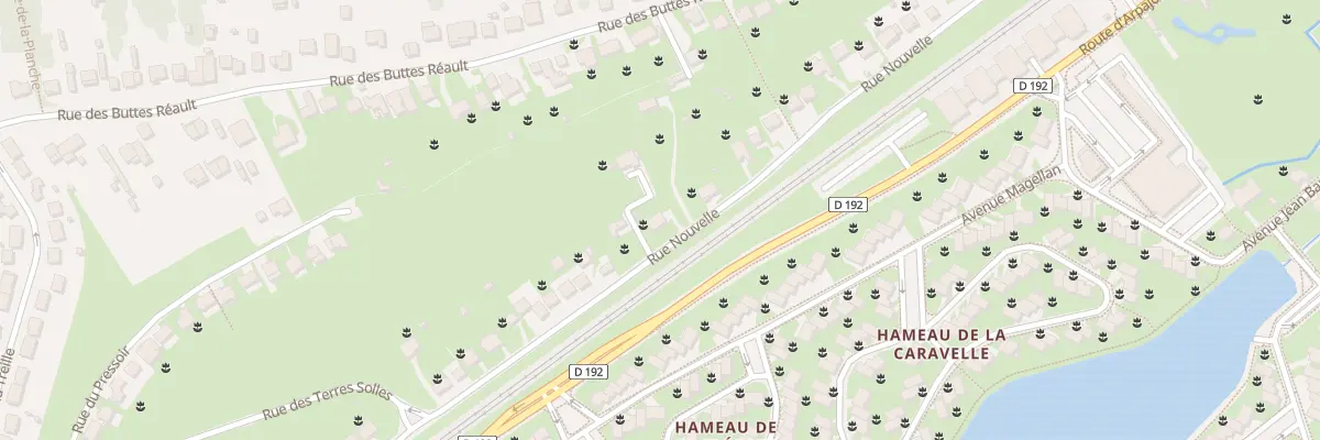 Plan du 56 Rue Nouvelle à Breuillet