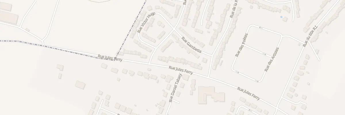 Plan du 17 Rue Jules Ferry à Ailly-sur-Somme
