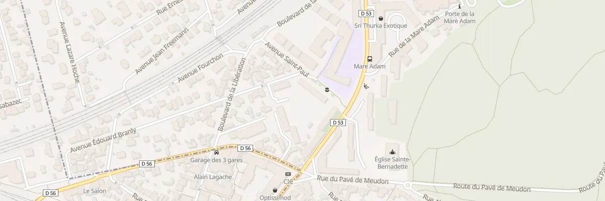 Plan du 10 Av Saint-Paul à Chaville
