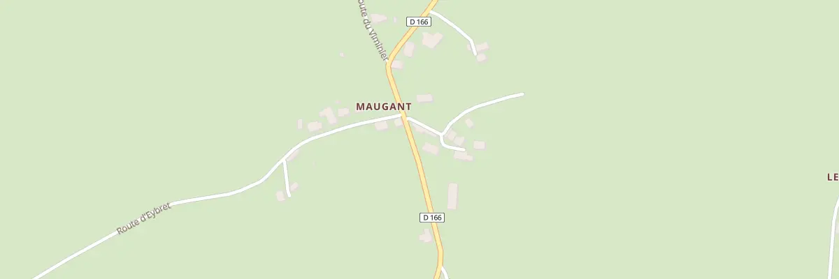 Plan du 5169 Maugant à Rilhac-Xaintrie