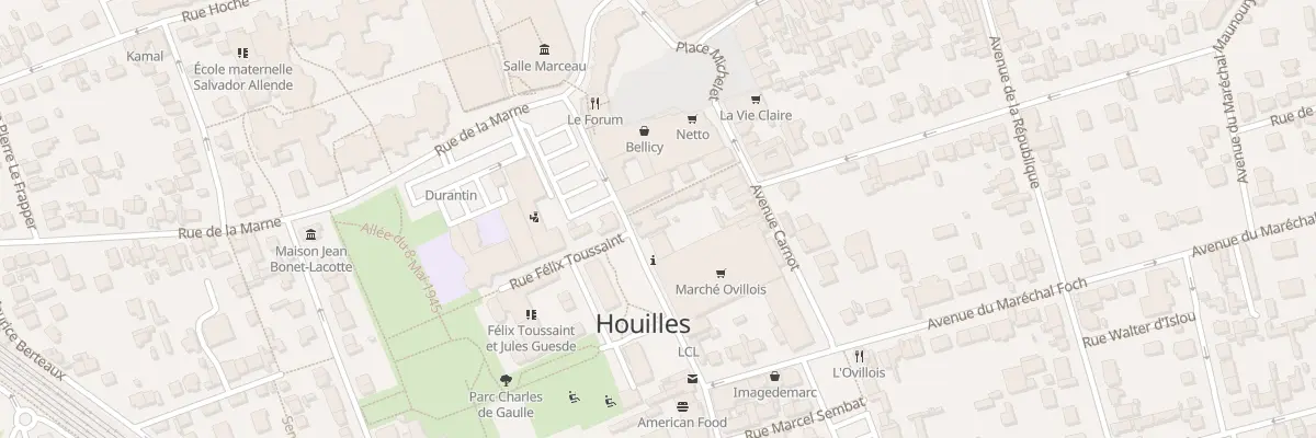 Plan du 7B Rue Gambetta à Houilles