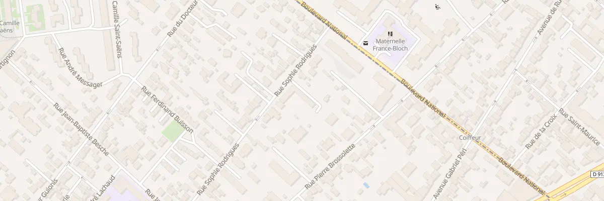 Plan du 56 Rue Sophie Rodrigues à Rueil-Malmaison