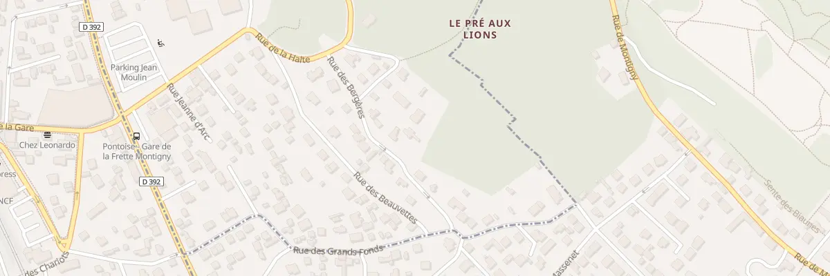 Plan du 11 Rue des Bergères à Montigny-lès-Cormeilles