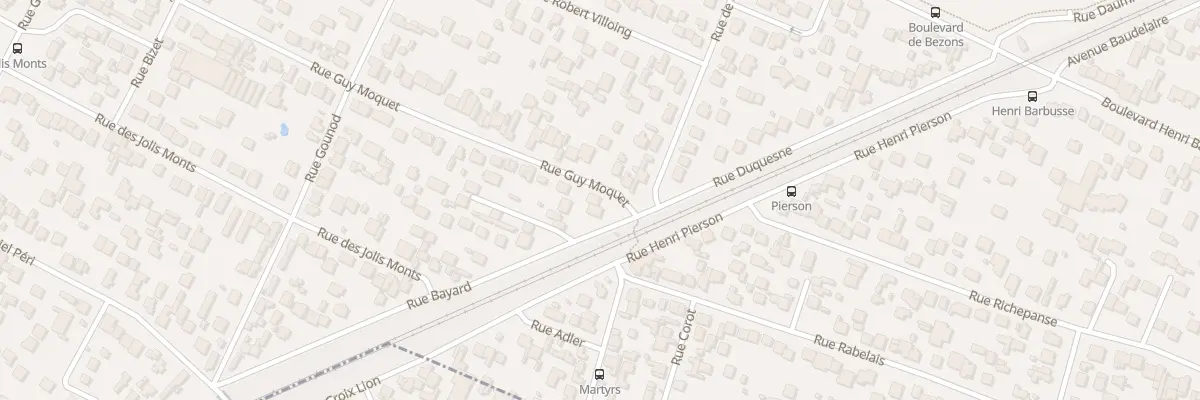 Plan du 98 Rue Guy Moquet à Sartrouville