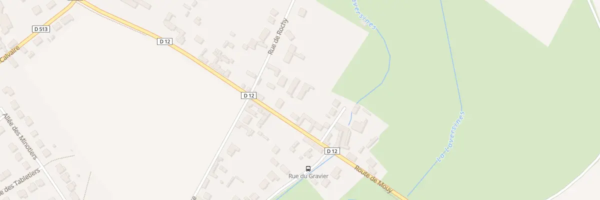 Plan du 21 Rte de Mouy à Rochy-Condé