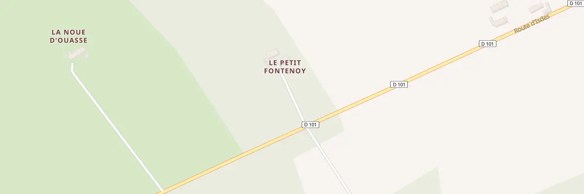 Plan du 113 Fontenoy à Souvigny-en-Sologne