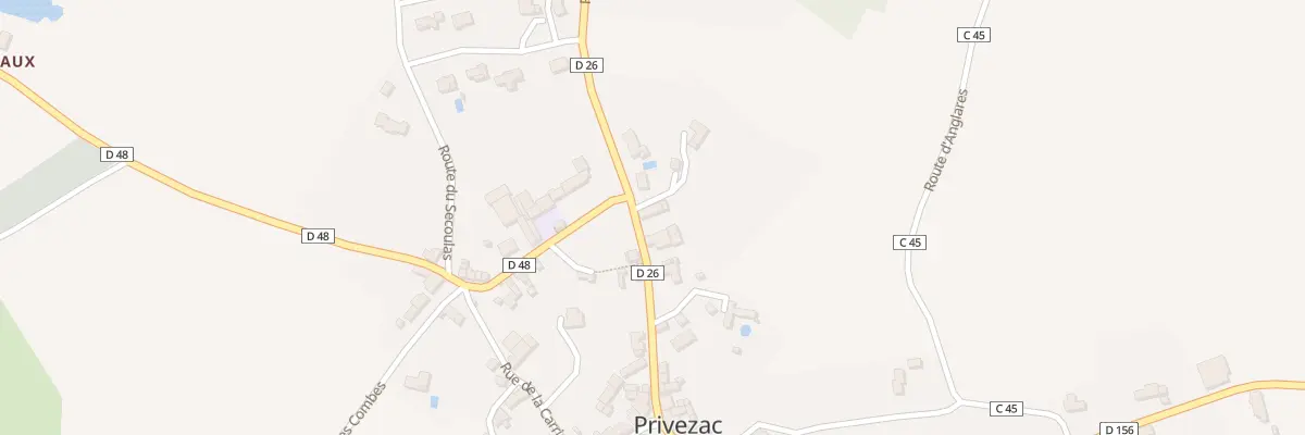 Plan du 5065 Privezac à Privezac