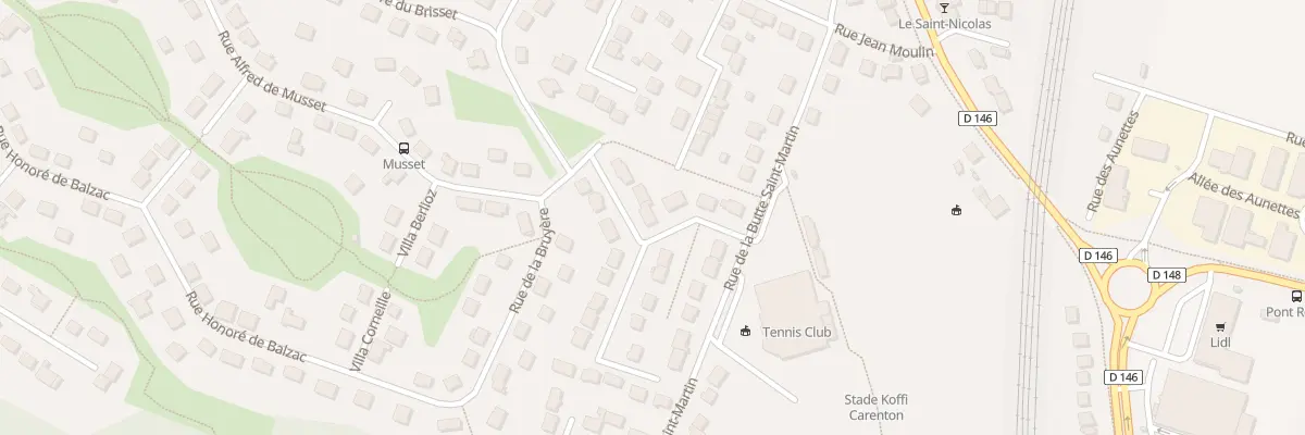 Plan du 8 Rue Pierre Mendes France à Étréchy