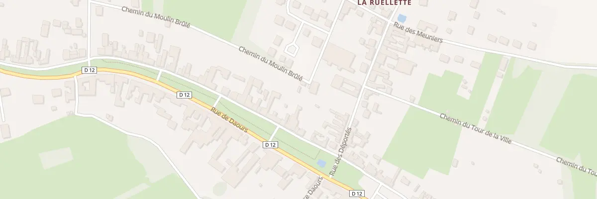 Plan du 264 Rue de Daours à Vignacourt