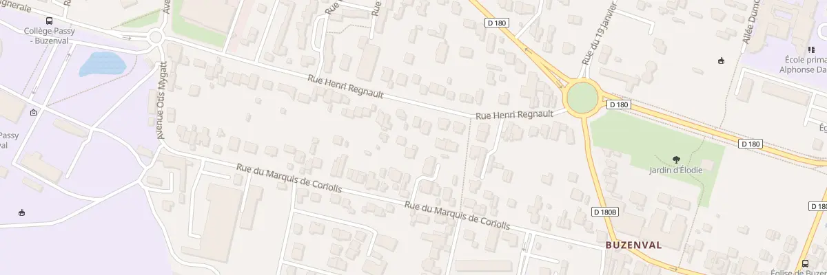 Plan du 27 Rue Henri Regnault à Rueil-Malmaison