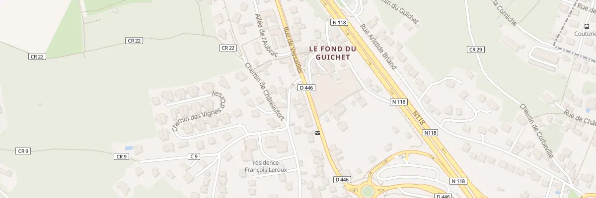 Plan du 43T Rue de Versailles à Orsay