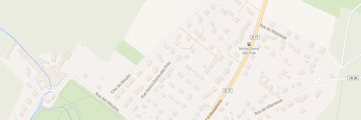Plan du 23 Rue Notre Dame des Prés à Morigny-Champigny