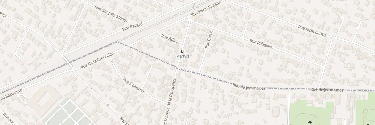 Plan du 3 Rue de Jemmapes à Sartrouville