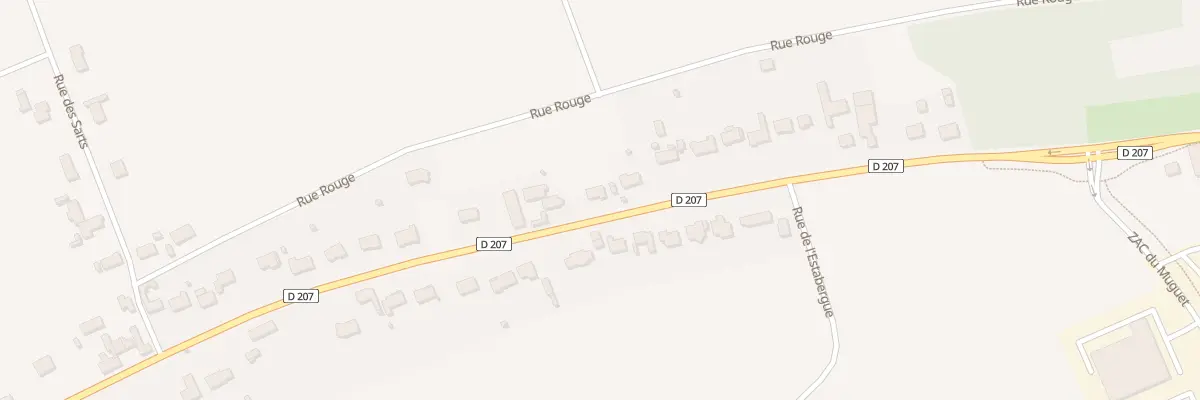 Plan du 100 Rue de Bleue Maison à Éperlecques