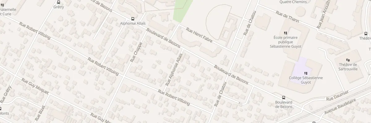 Plan du 146B Bd de Bezons à Sartrouville