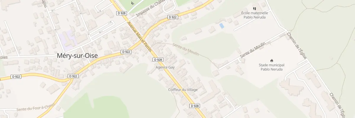 Plan du 31 Av Marcel Perrin à Méry-sur-Oise