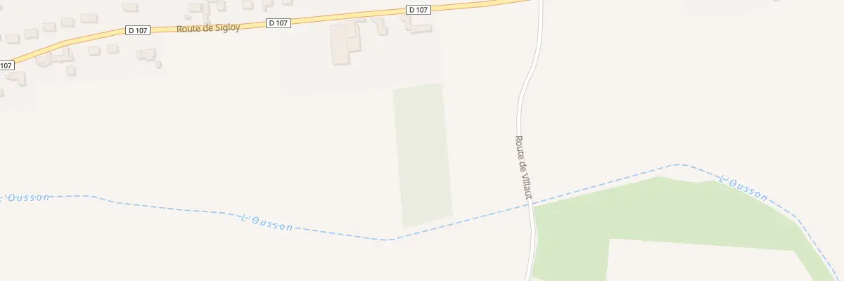 Plan du 66 Rte de Sigloy à Ouvrouer-les-Champs