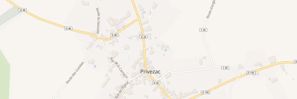 Plan du 5068 Privezac à Privezac