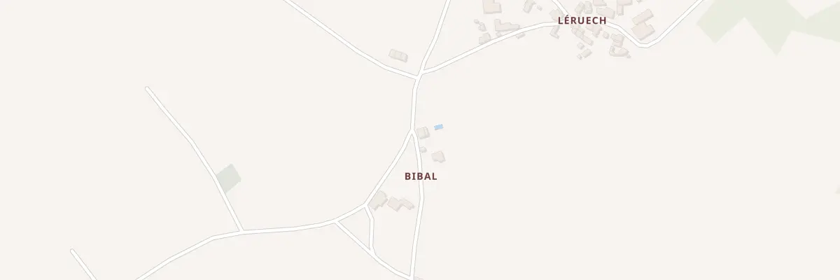 Plan du 5234A Le Bibal à La Salvetat-Peyralès