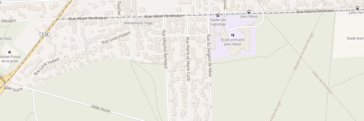 Plan du 25 Rue Pierre et Marie Curie à Vélizy-Villacoublay