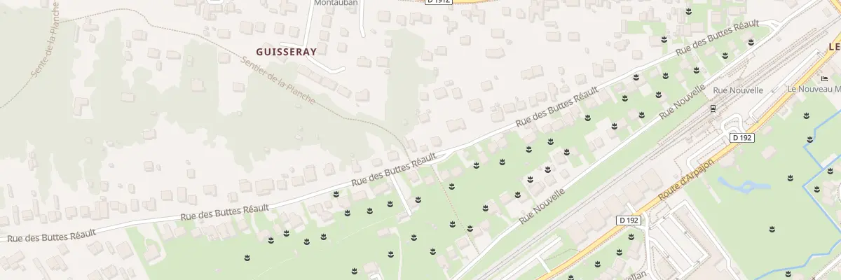 Plan du 46 Rue des Buttes Réault à Breuillet