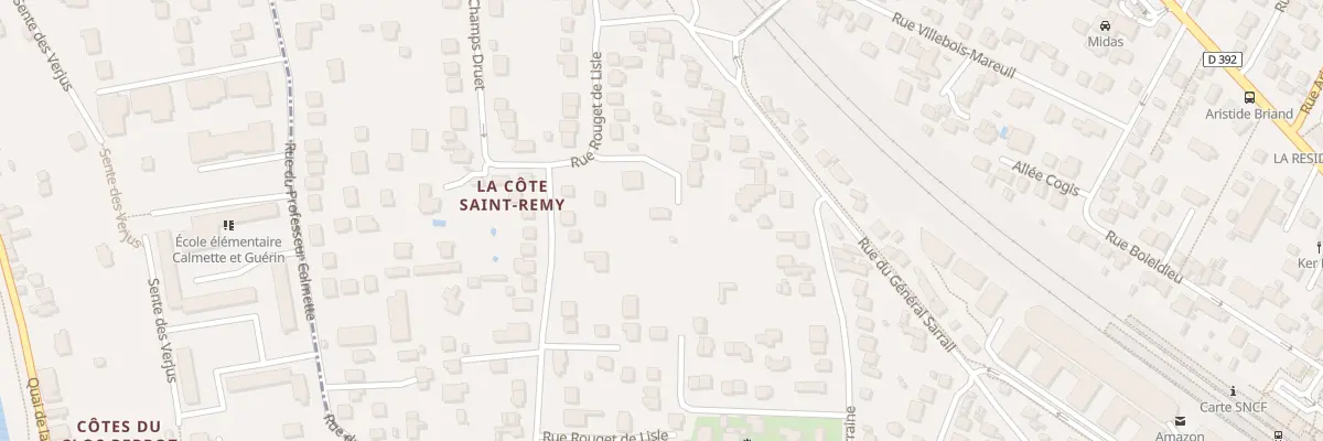 Plan du 7B Rue Rouget de l’Isle à Cormeilles-en-Parisis
