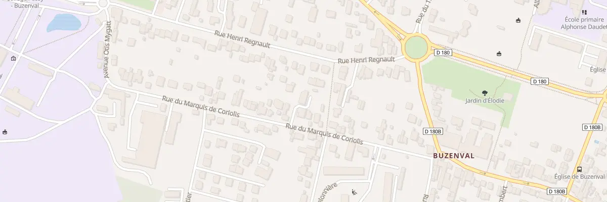 Plan du 36T Rue Marquis de Coriolis à Rueil-Malmaison