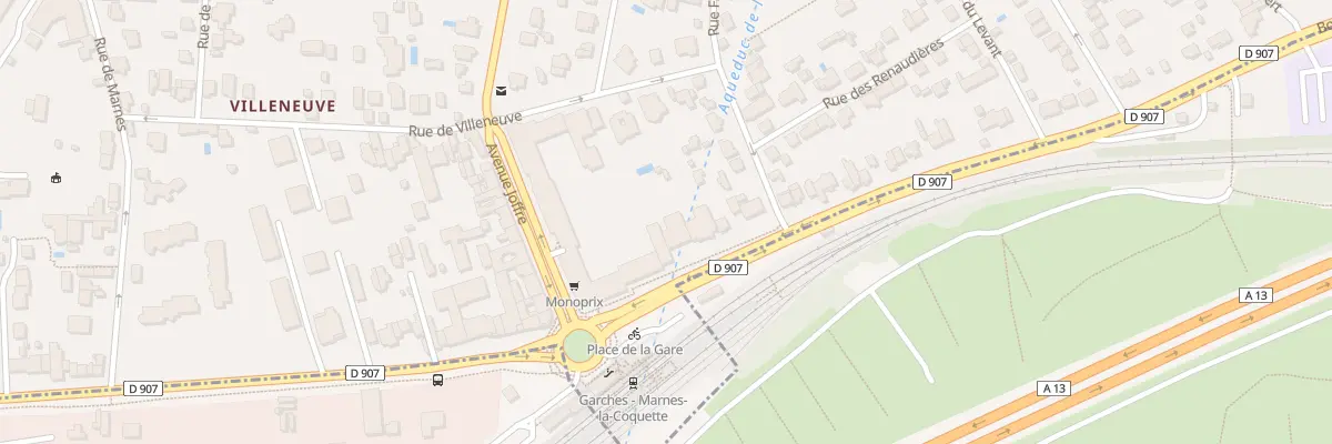 Plan du 152 Bd du Gen de Gaulle à Garches